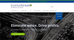 Desktop Screenshot of businessforward.com